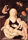 Hans Baldung Virgin of the Vine Trellis painting